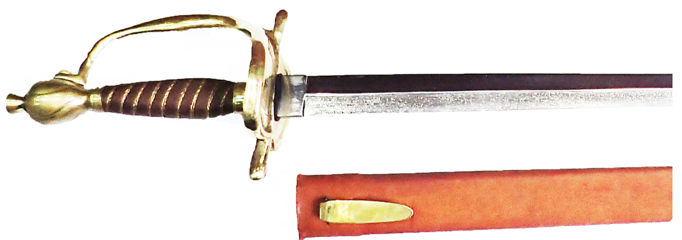 Р 38 С Шпага Преображенская обр. 1731 г. Сержантская, модели Р 38 — изображение 5